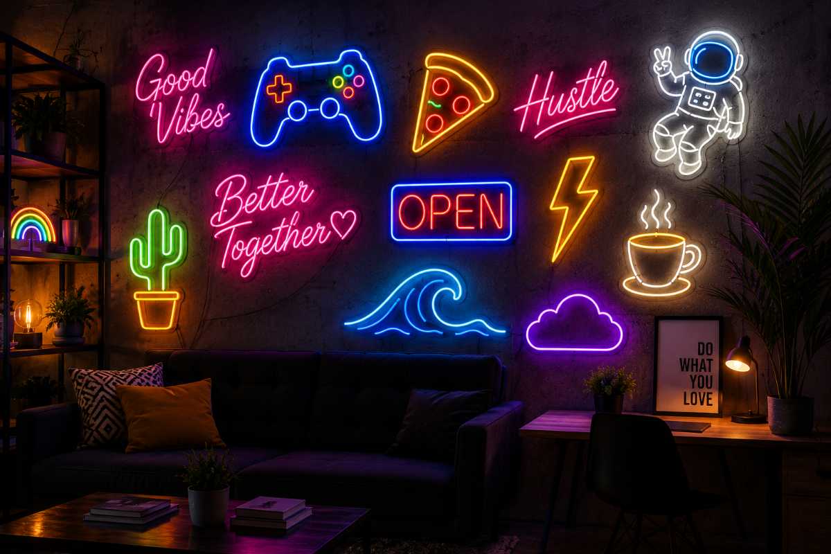 Custom LED neon signs Canada
